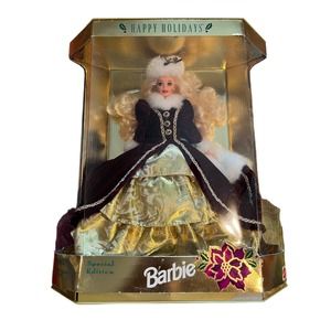 Rare New in Box Vintage 1996 Happy Holidays Barbie Doll